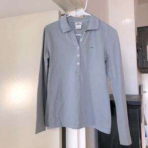 Lacoste Grey Polo Size EU 38